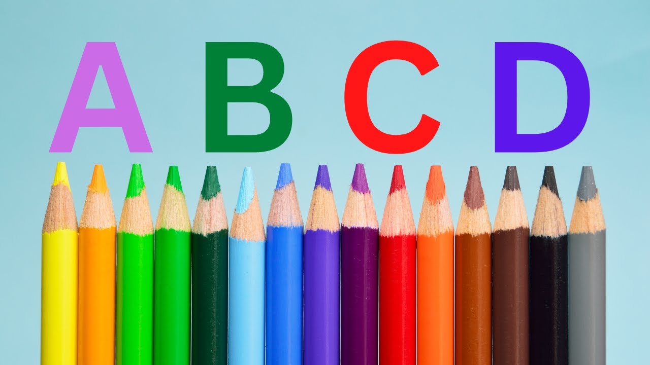 ABCD | A for Apple | A to Z | Alphabet | ABCD Song | Rhymes | Drawing ...