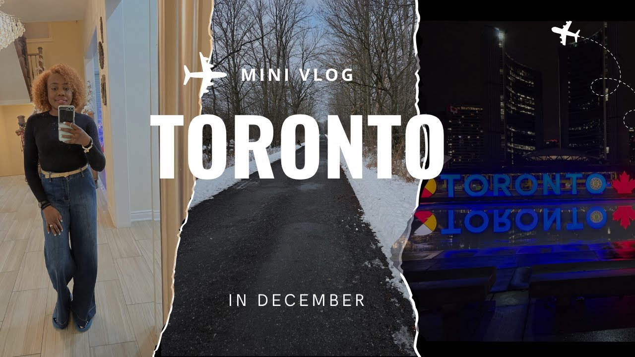 Toronto in December - the 6ix