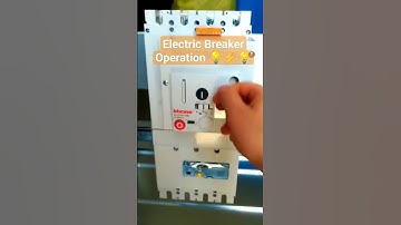 Amazing Circuit breaker Operation⚡💡💫 #electricalengineering #shots #viral #trending