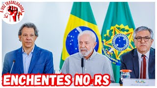 Lula participa de reunião com prefeitos sobre Enchentes no RS