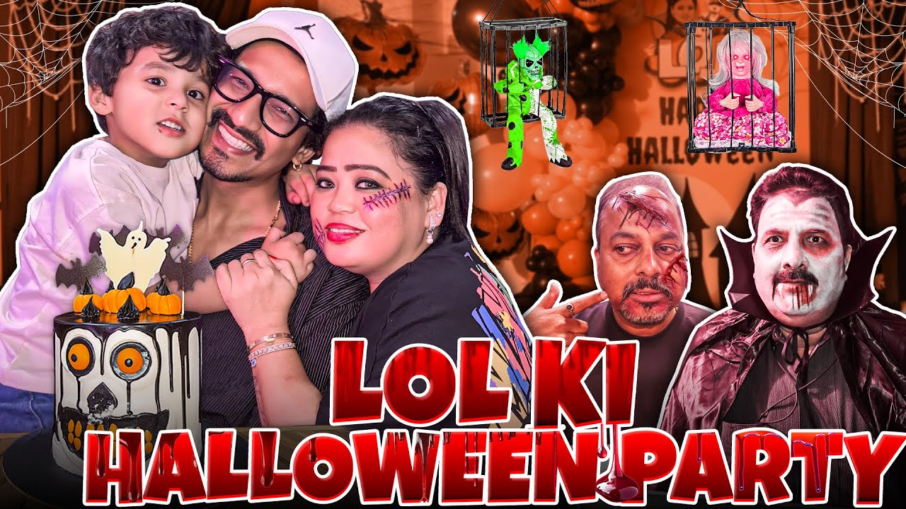 Humne Ki Halloween Ki Darawni Party 🎃 | Bharti Singh | Harssh Limbachiyaa | Golla
