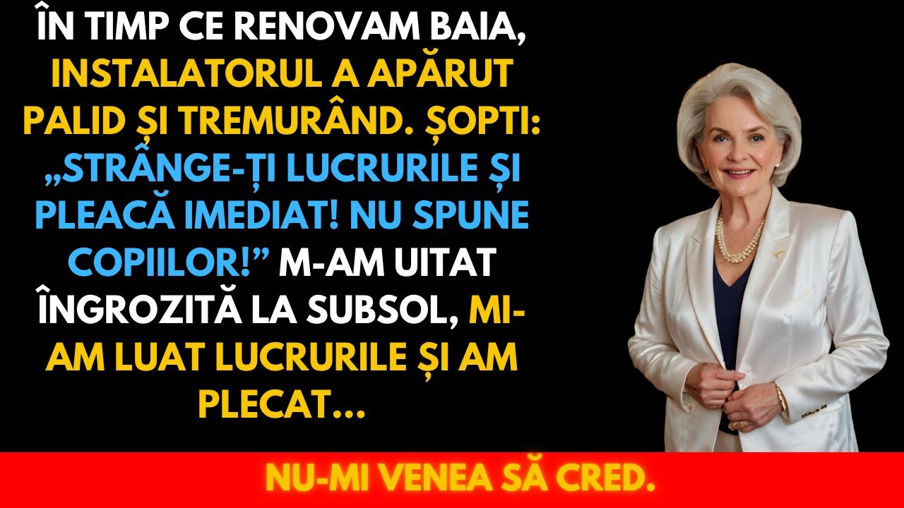 Am Crezut Că Îmi Cunosc Copiii, Până Când Instalatorul A Descoperit Ce Ascundeau În Subsol…