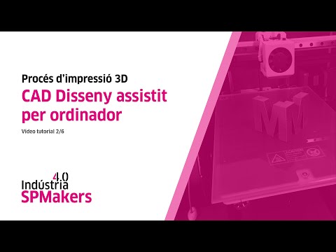 Procés d&rsquo;impressió 3D - CAD Disseny assistit per ordinador 2/6 | SPMAKERS