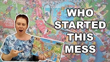 Finding the REAL Culprit Behind the Mess in this Jigsaw Puzzle Image
