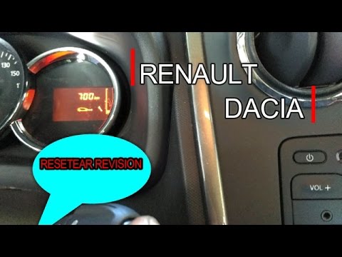 Video: ¿Cómo se restablece la luz de servicio en un Dacia Sandero?