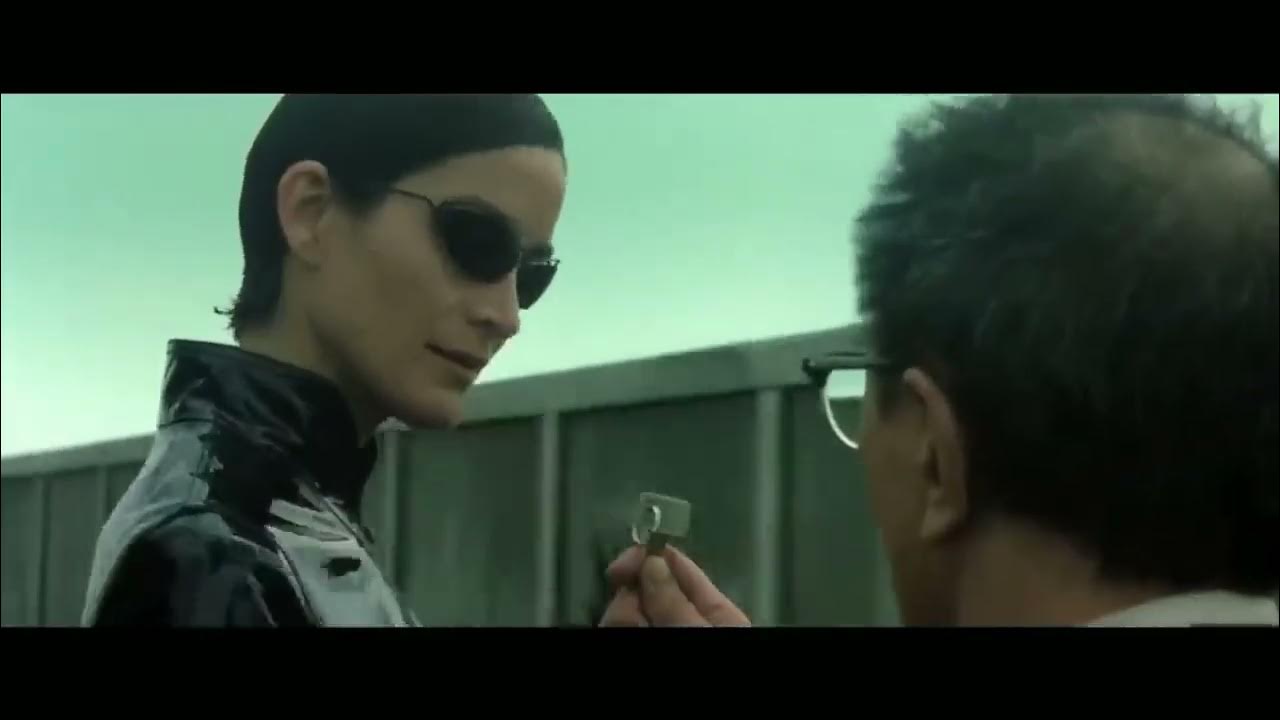 The Matrix Reloaded/ Matrix 2 HIGHWAY Chase Scene W/ Morpheus, Trinity, the Keymaker thematrix2