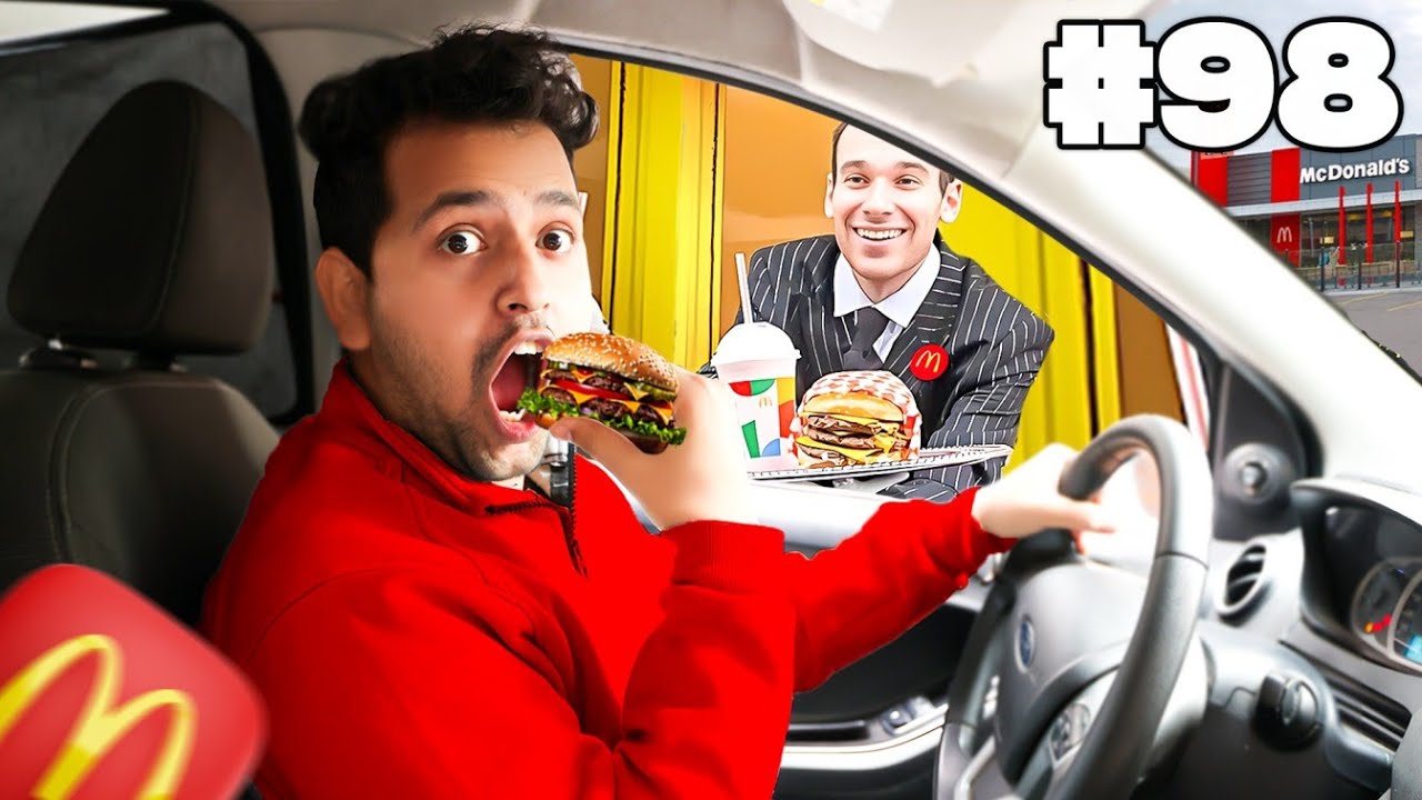I Visited Same Drive Thru 100 Times *SHOCKING REACTION* 🤯