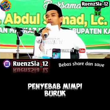 Penyebab mimpi buruk Ust.Abdul Somad,Lc