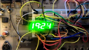 Driving a Sparkfun 4x Seven Segment display with shift registers and transistors