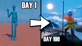 Creating my own AVATAR Fan Game! | 1000+ Hrs of Development in 11 Mins! | [Day 100] [Dreams PS4]