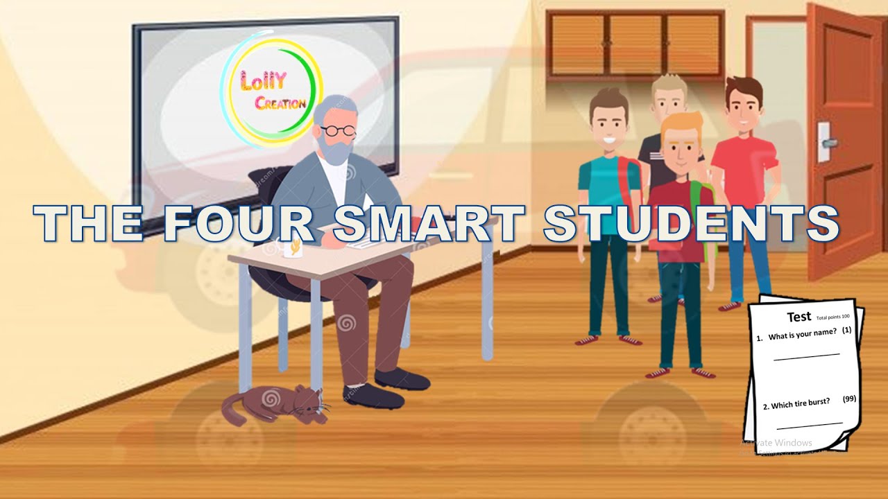 The four smart students story