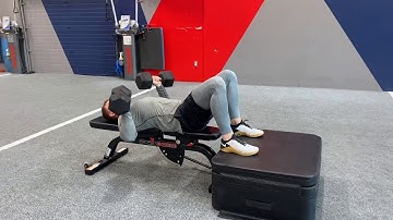 Hooklying DB Bench Press