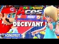 Mario tennis aces test  entre dception et plaisir coupable  nintendo switch