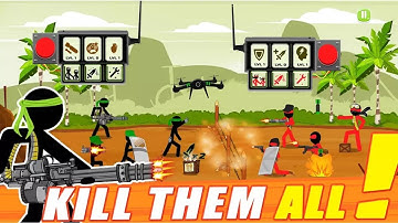 STICKMAN ARMY : TEAM BATTLE ( ANDROID / IOS / MOBILE ) GAMEPLAY REVIEW TRAILER [HD]