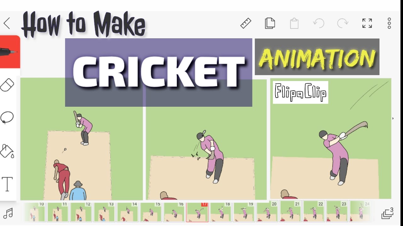 How to make CRICKET Animation in FlipaClip YouTube