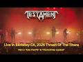 TESTAMENT - Into The Pit / The Evil Has Landed (Official Live Video)