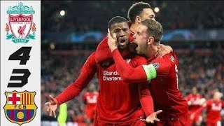 Liverpool vs Barcelona 4-3 Championleague FULLTIME || FHD