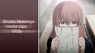 Shouko Nishimiya twixtor clips 1080p [Koe no Katachi]