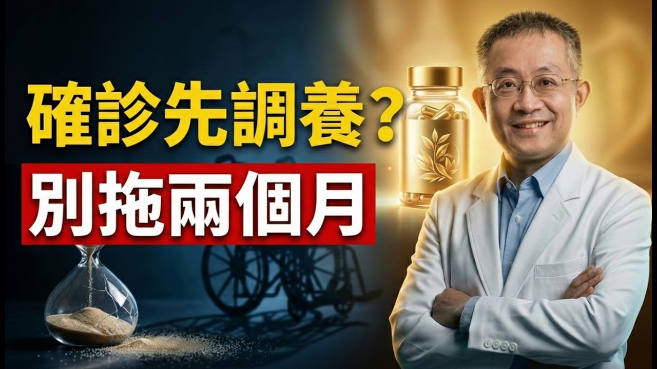 確診後先吃保健品養身體？腫瘤科醫師警告：做錯這步，存活率直接腰斬（附3大自救清單）