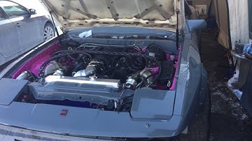 twin turbo supra smoking was running rich