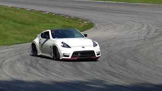 Flatout Track Action \& Pure N\/A V6 Sound | Nissan 370Z NISMO