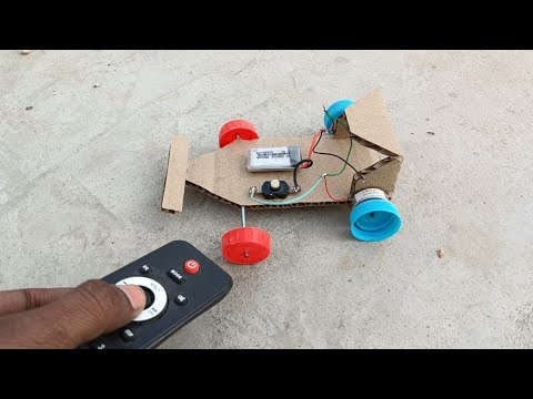 Remote Control Car Science Project how to make rc car at home | remote control car | science project - YouTube