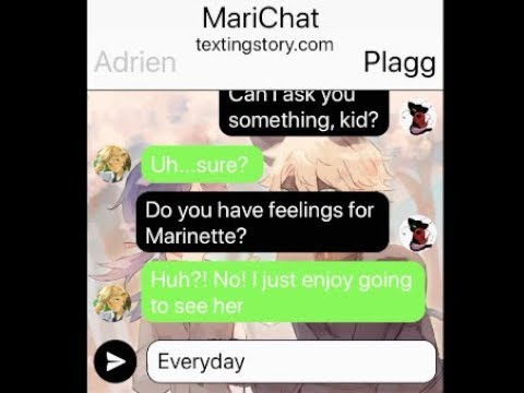 Chat knows Marinette’s crush?! || Identity’s revealed || Miraculous Texting Story
