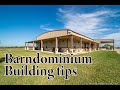 Watch this video before you build a Barndominium - E207