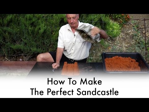How To Make The Perfect Sandcastle