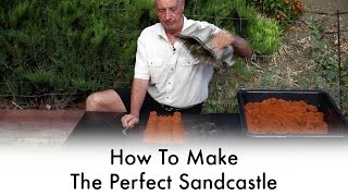 Как сделать идеальный замок из песка - Видео от Jurassic Sands