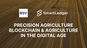 Blockchain as the blueprint for modern farming | Precision Agriculture
