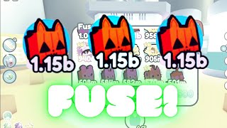 What happens if you fuse 3 Rainbow Pumpkin Cat? | Pet Simulator X - Halloween UPDATE