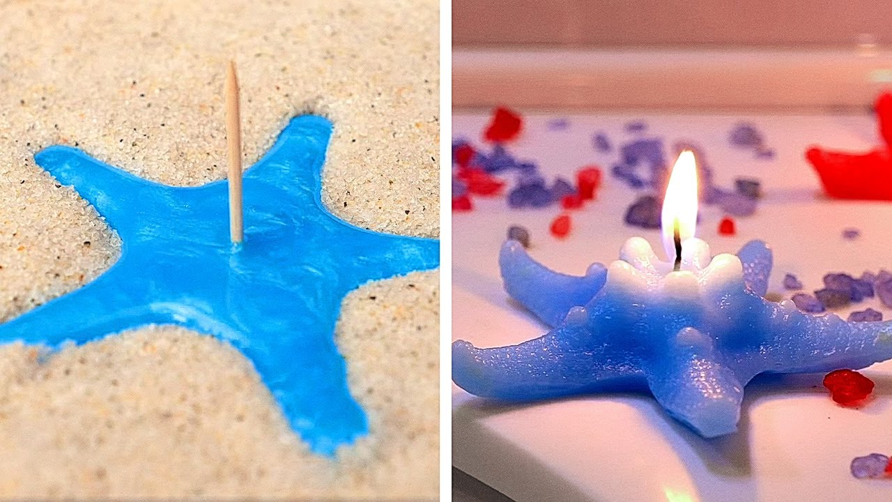 29 ORIGINAL CANDLES you can create at home now