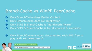 NIC 5th Anniversary - Deploying Windows 10 with BranchCache for OSD