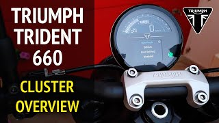 Triumph Trident 660 Instrument Panel Overview by John Neves 22,947 views 2 years ago 7 minutes, 49 seconds