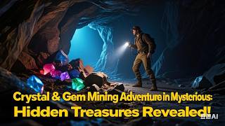 Crystal & Gem Mining Adventure in Mysterious Caves: Hidden Treasures Revealed!