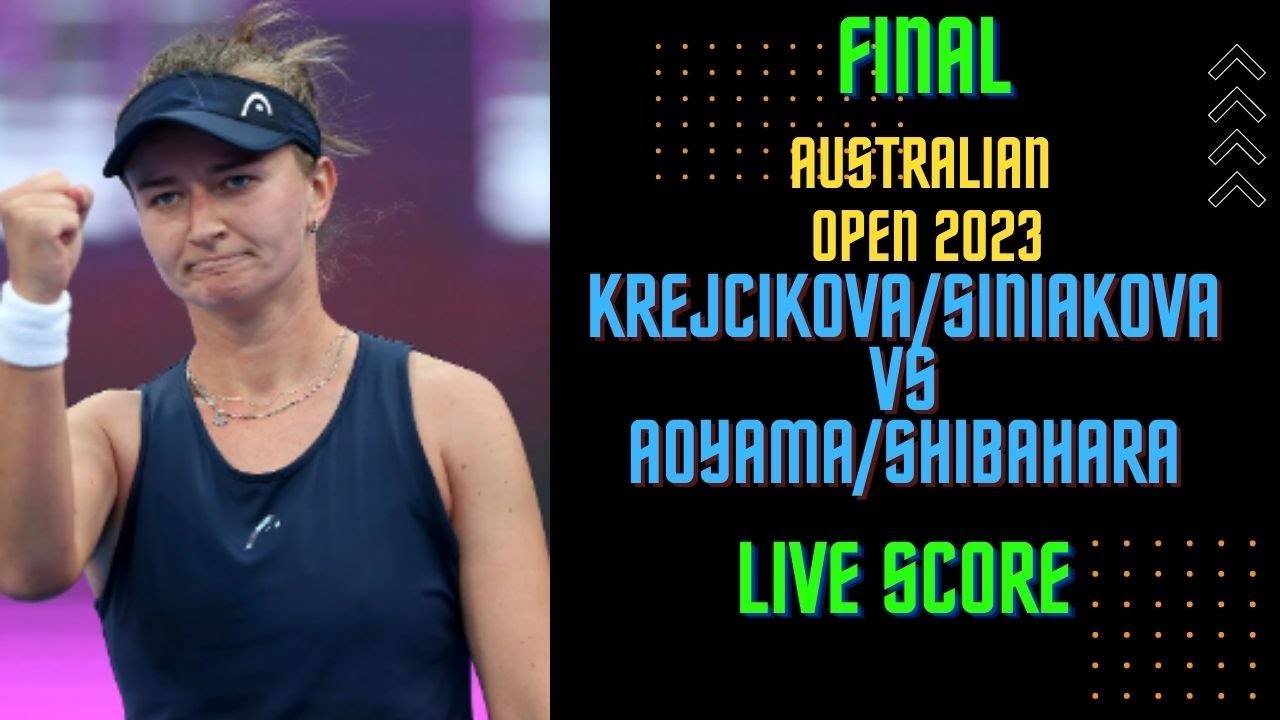 siniakova live score