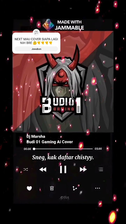 Lirik Lagu Dj Marsha In The Bear Cover @BUDI01GAMING  😁😇#djmarshaandthebear #budi01gamingaicover