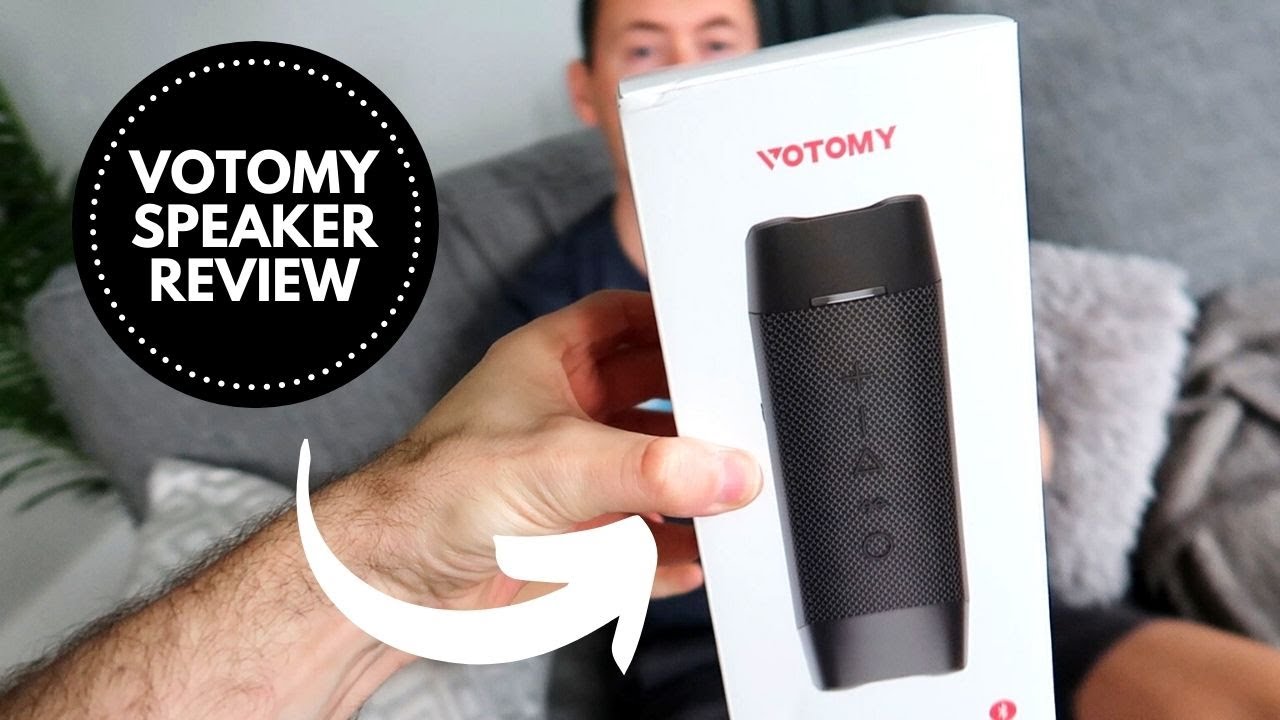 VOTOMY BLUETOOTH WATERPROOF SPEAKER REVIEW | THE LODGE GUYS | HUSBANDS VLOG