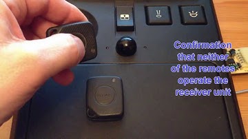 Fiat Tipo Remote Central Locking - Programming a New / Virgin Receiver Unit