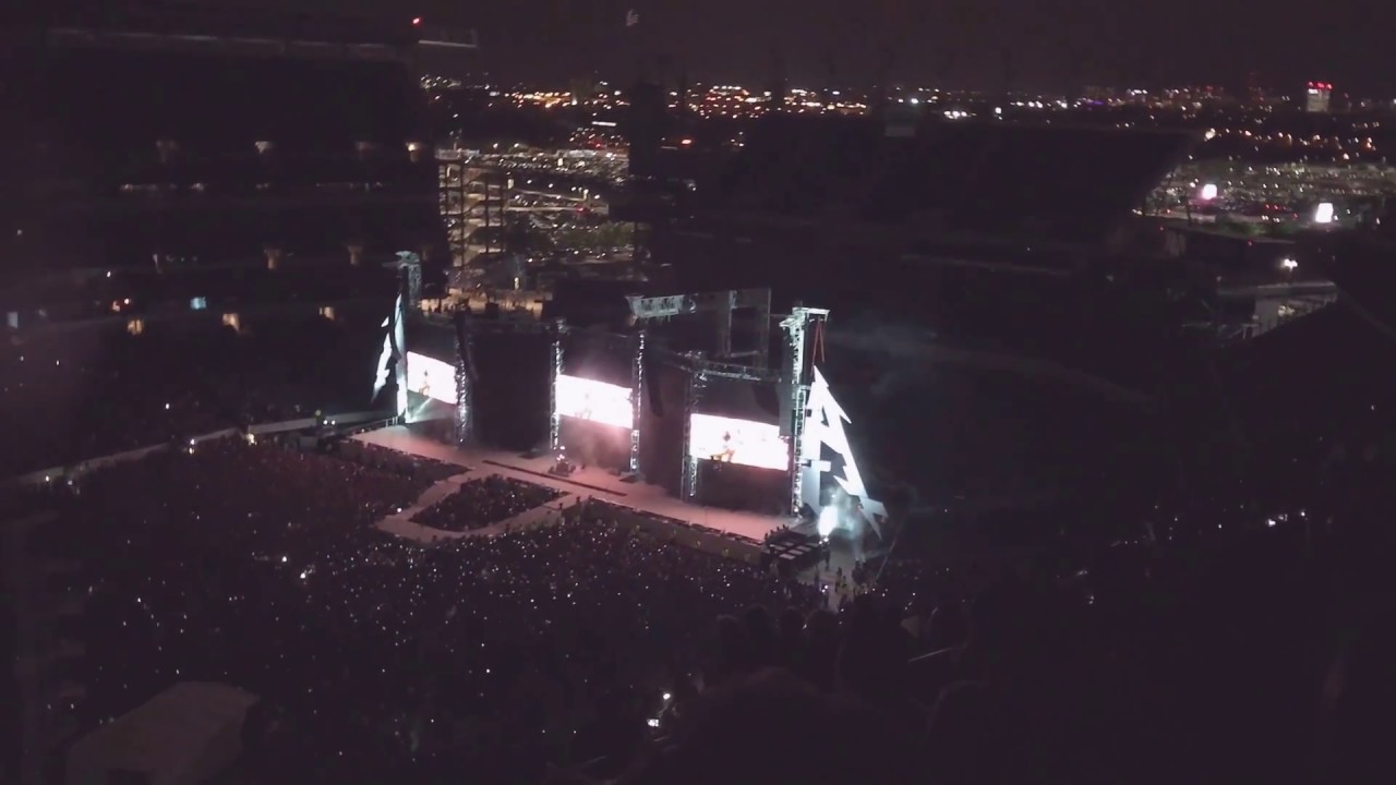 Metallica Opening Songs (Live at Lincoln Financial Field) 2017 YouTube