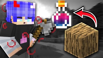 Minecraft but Breaking Blocks Give Random Effects...