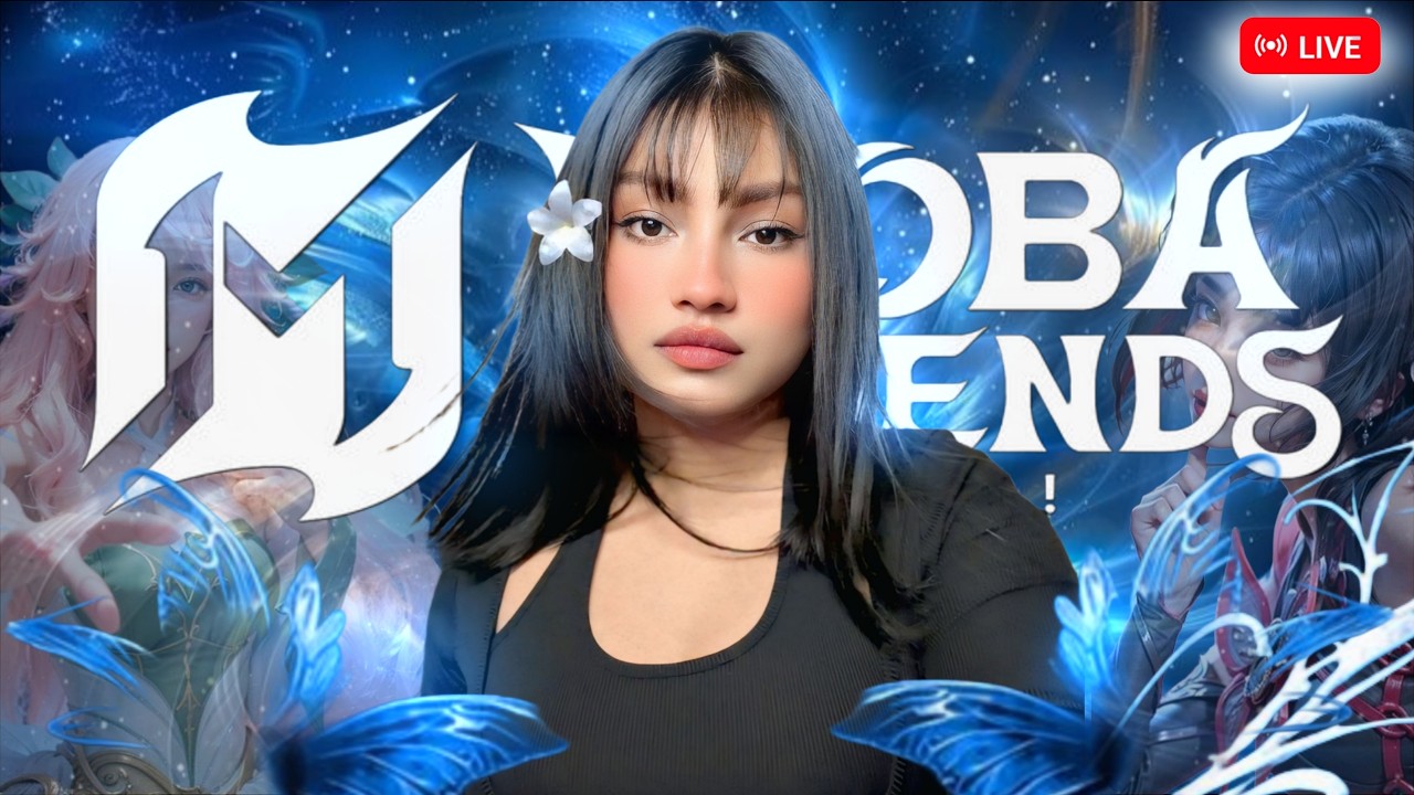 REACHED 50 STARS NOW 100 STARS🤯 #mobilelegendslive #moba5v5live #girlgamer