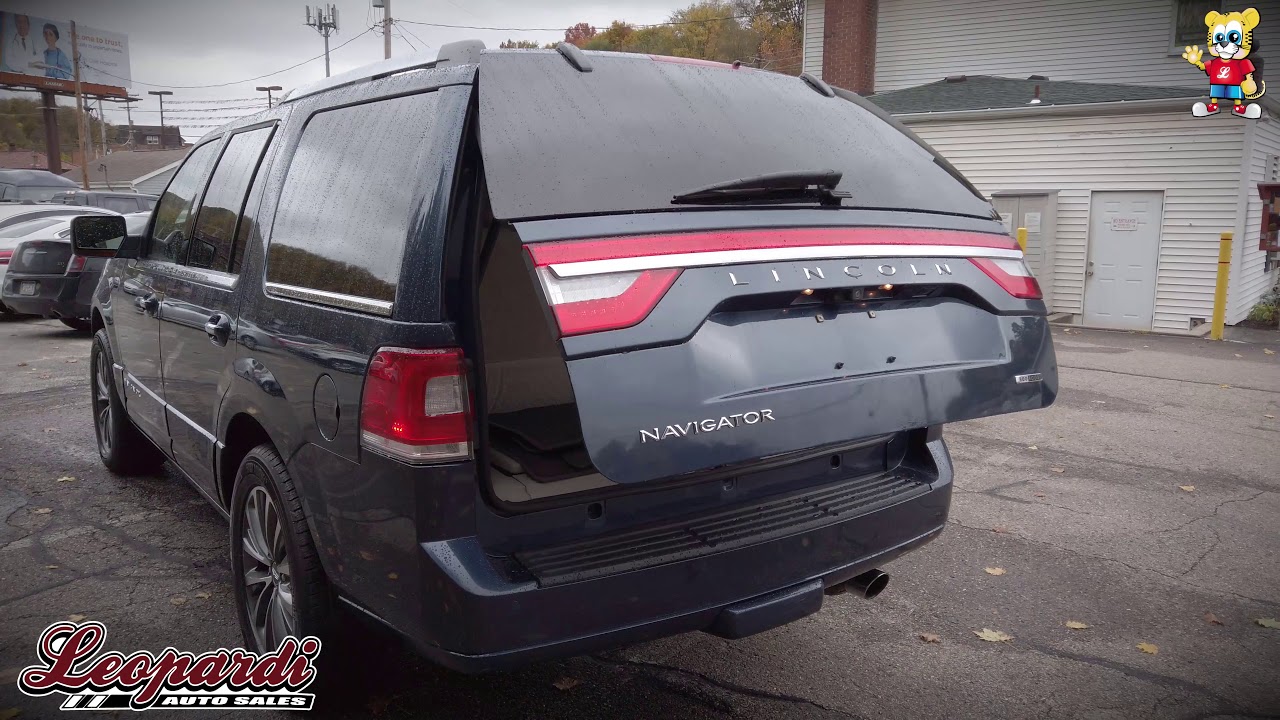 2016 Lincoln Navigator Leopardi Auto Sales YouTube