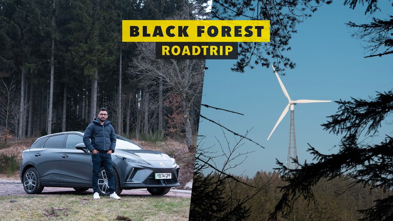 🇩🇪 Едем по немецкому автобану со скоростью 191 км/ч | Путешествие по Шварцвальду | Видеоблог на б...