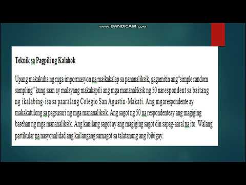 Video: Ano ang 3 bahagi ng pag-aaral ng populasyon?