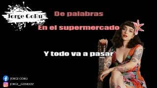 Supermercado -Mon Laferte (Karaoke - Instrumental)