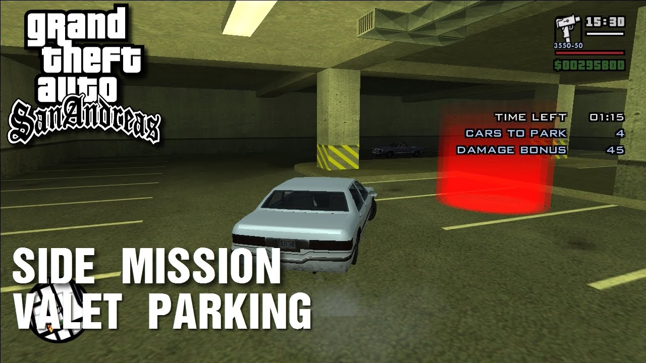 GTA San Andreas Side Mission Valet Parking YouTube