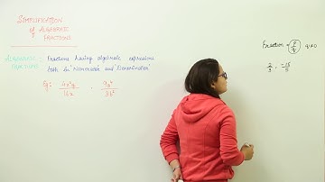 Best Free Online Lec l Class 7th I Math I ICSE I Chapter Simplification Of Algebric Fractions I L195