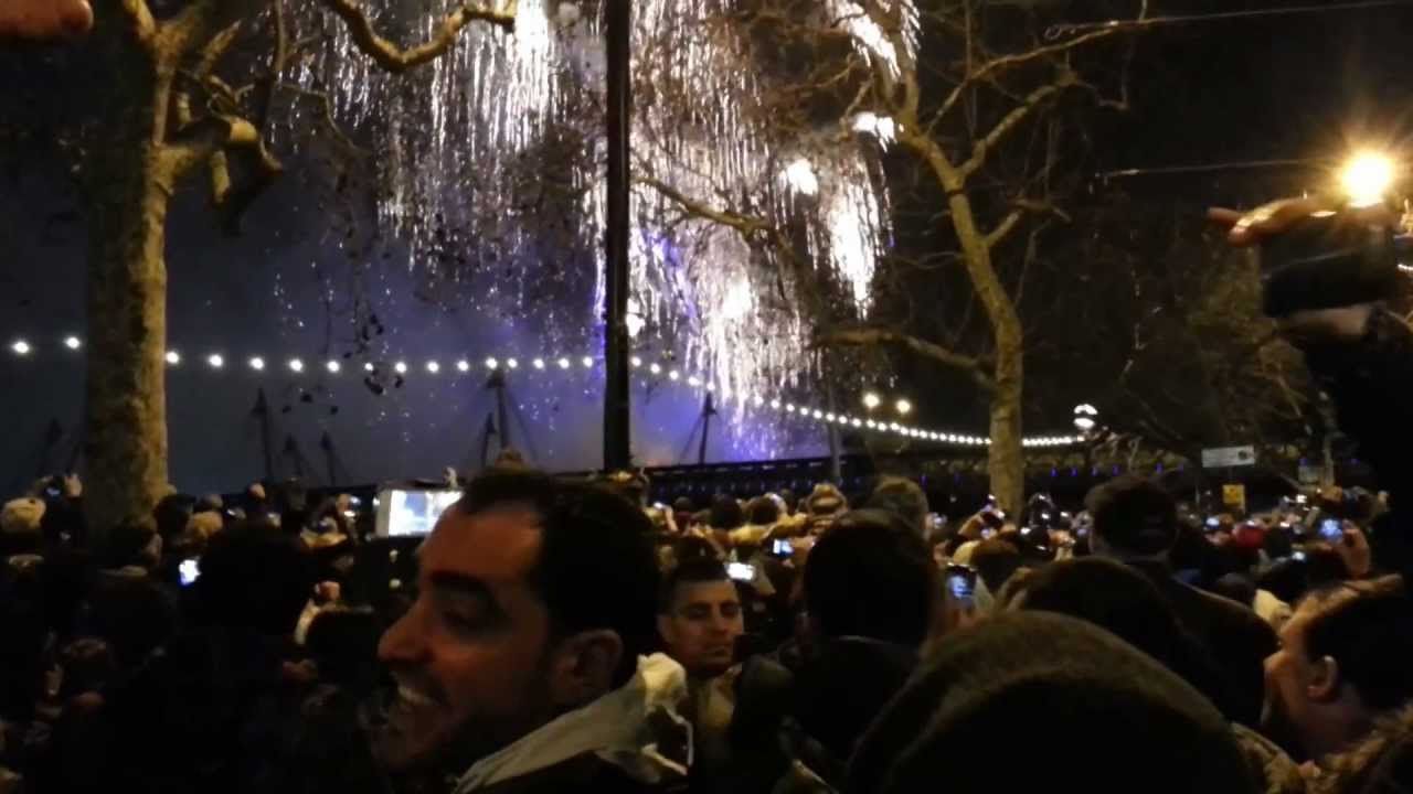 London New Year 2013 Fireworks